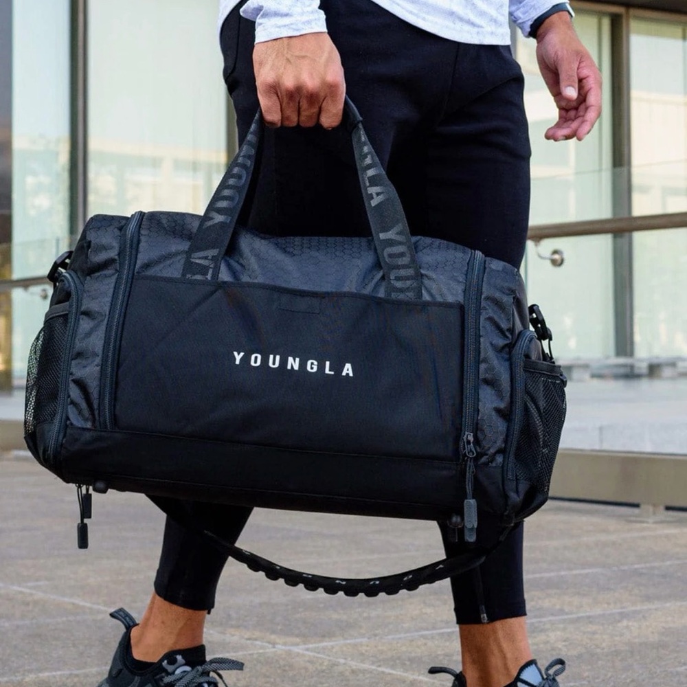 YoungLA S Black Gym Bag - Picture 2 of 2